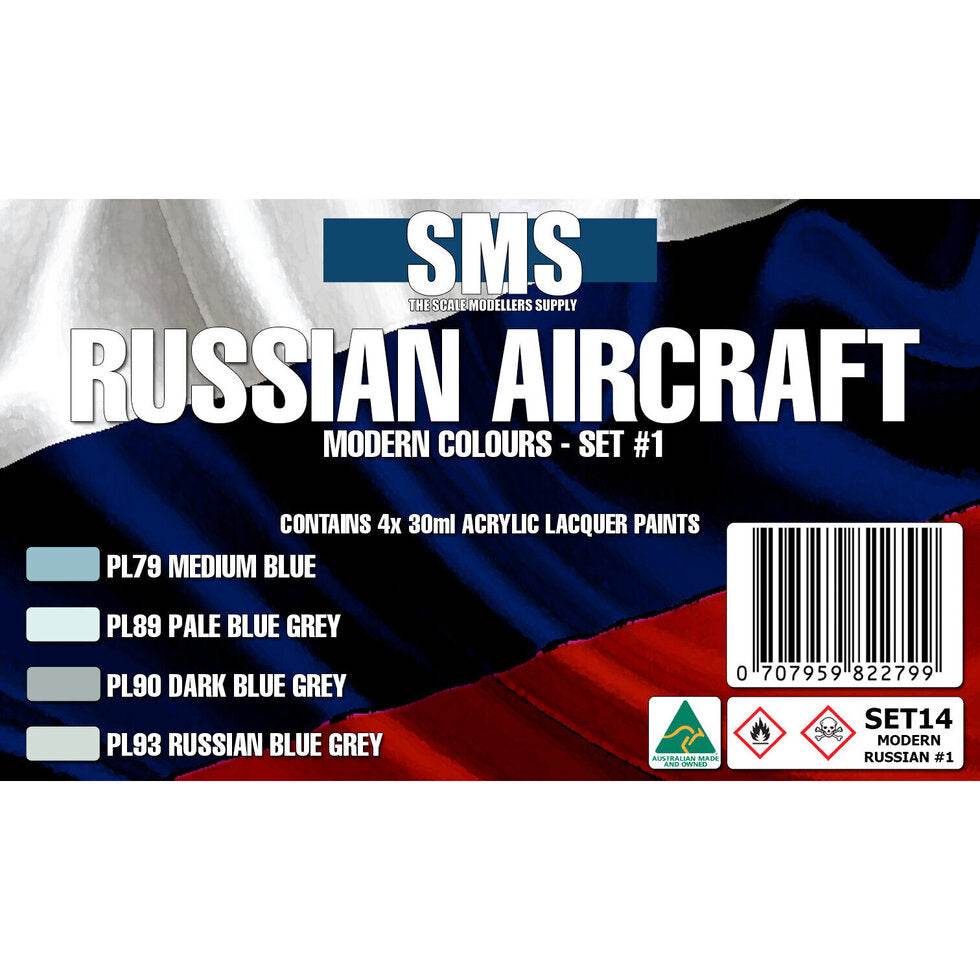 MODERN RUSSIAN AIRCRAFT #01 Colour Set