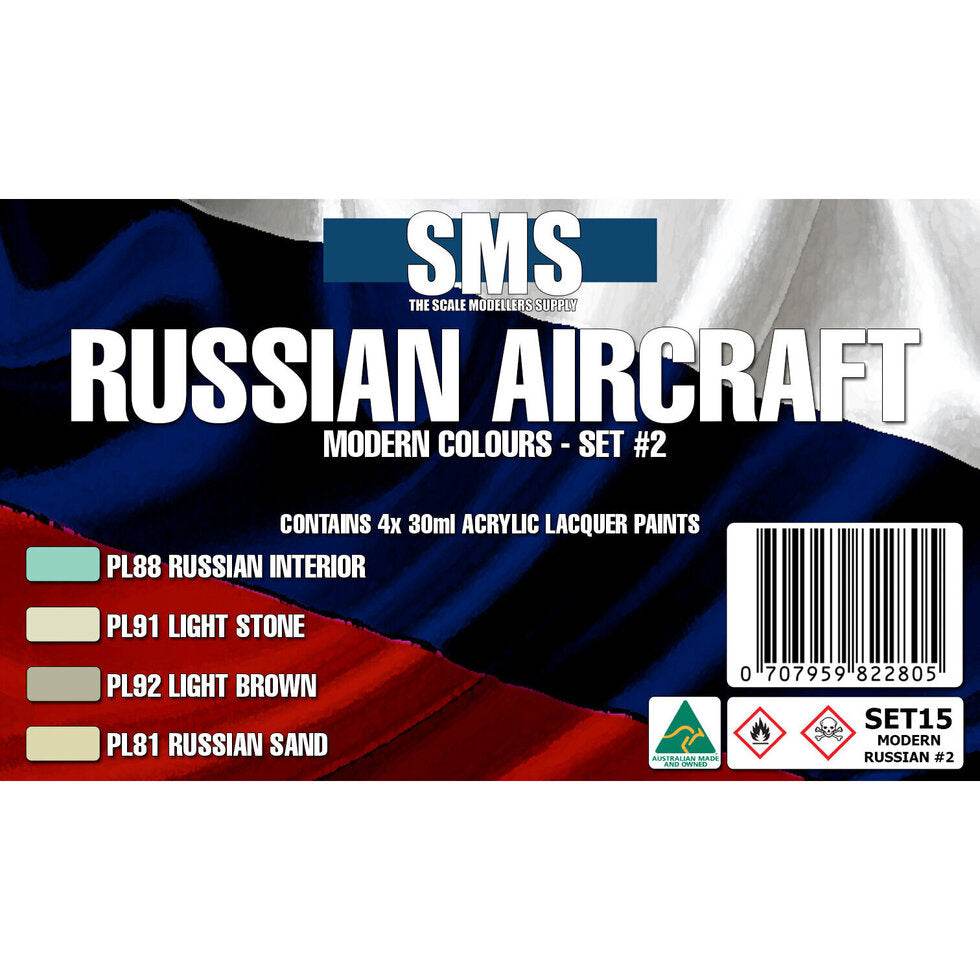 MODERN RUSSIAN AIRCRAFT #02 Colour Set - Rising Sun FPV