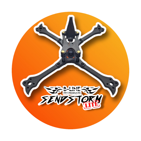 B-LINE SENDSTORM LITE V2.0 – 5″ FPV RACING FRAME