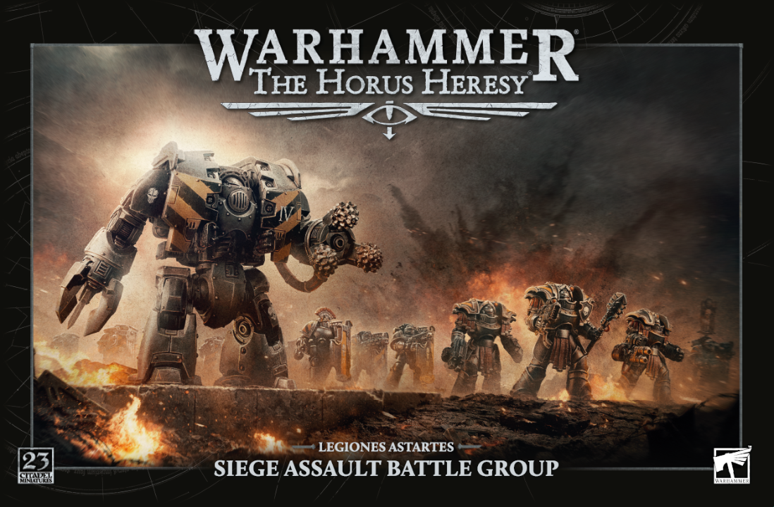 Siege Rising 31-148 LEGIONES ASTARTES: SIEGE ASSAULT BATTLE GROUP