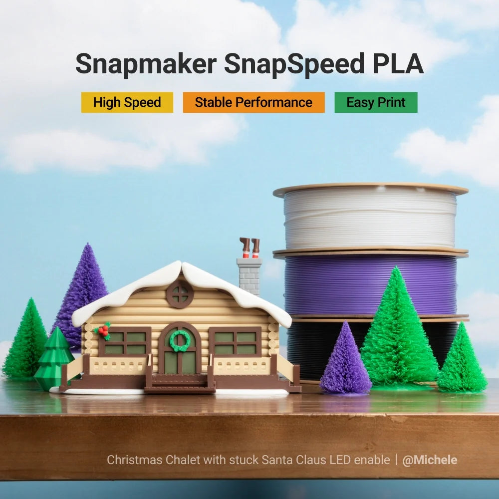 Snapmaker SnapSpeed PLA Filament (1kg, RFID)