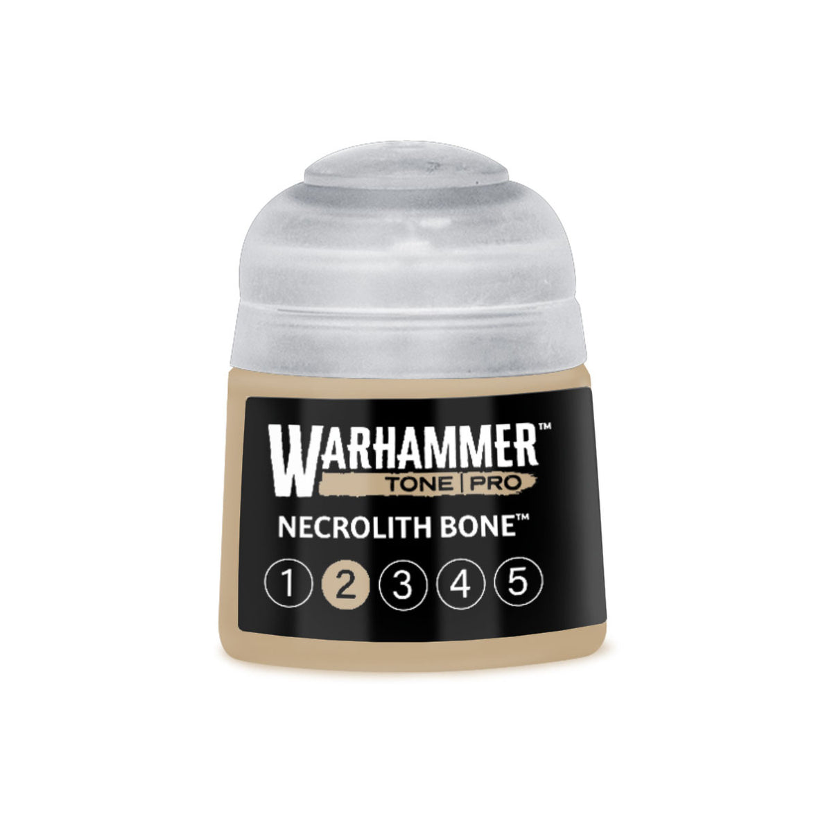Warhammer Tone Pro Necrolith Bone 2 12ml paint pot