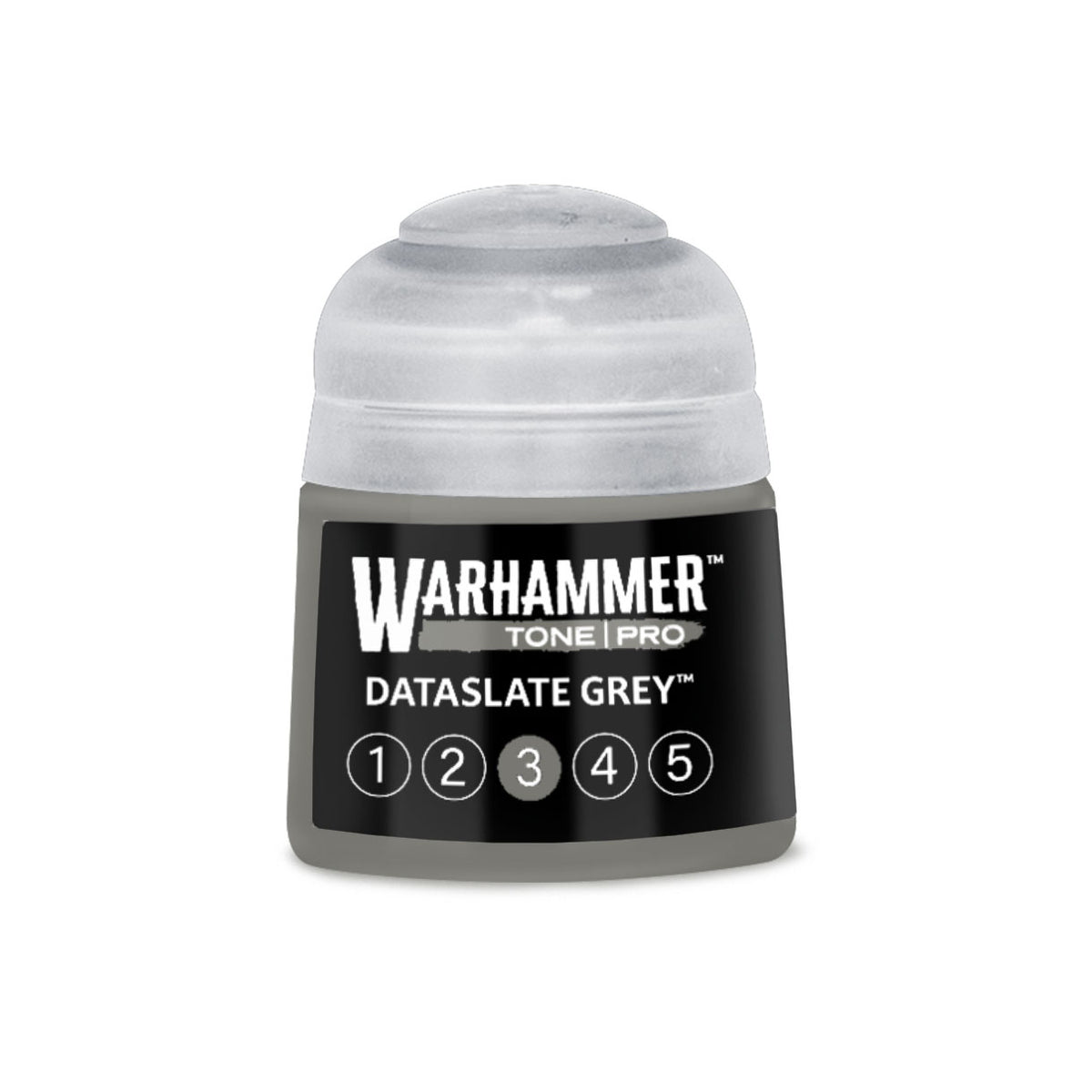 Warhammer Tone Pro Dataslate Grey 3 12ml paint pot