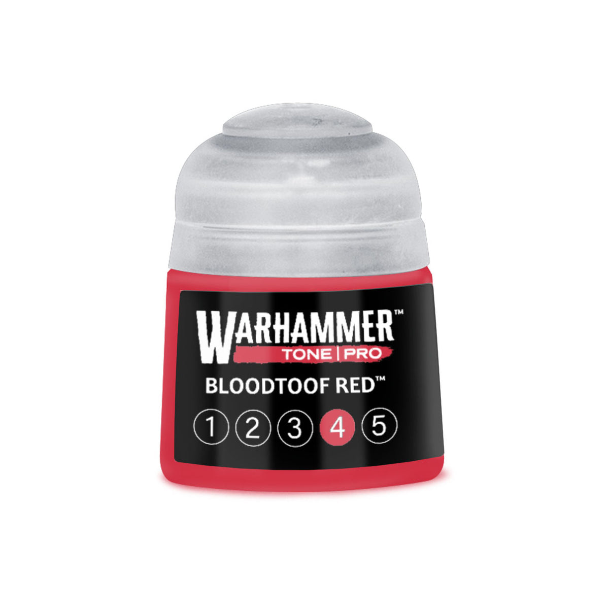 Warhammer Tone Pro Bloodtoof Red 4 12ml paint pot