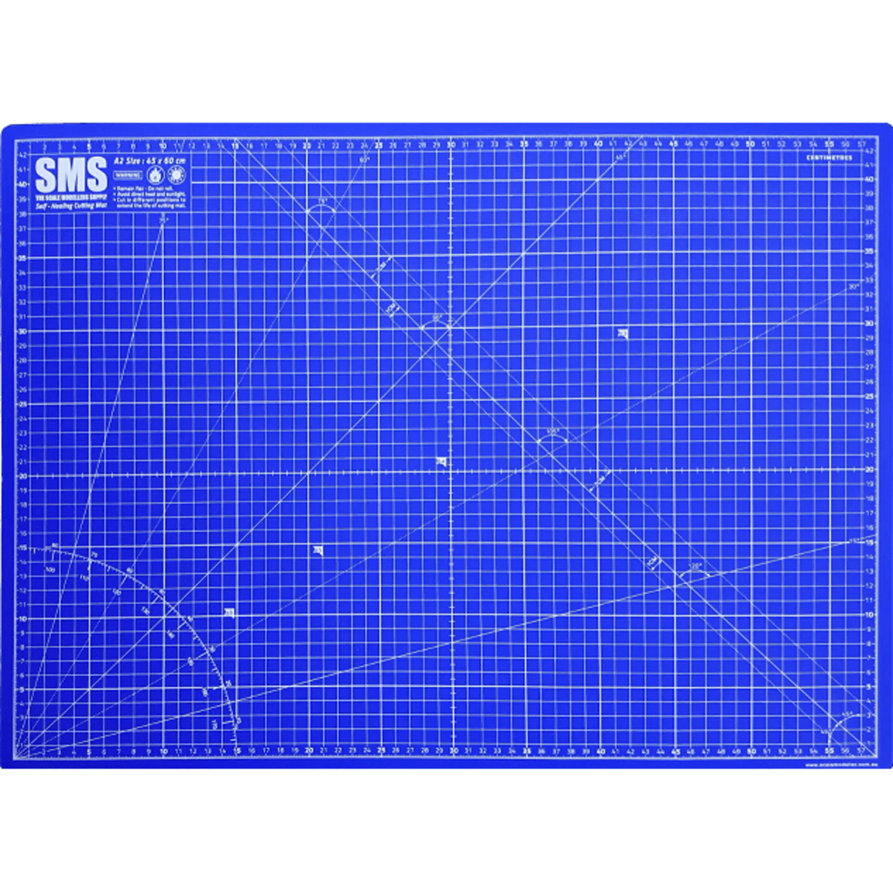 SMS CUTTING MAT A2 BLUE