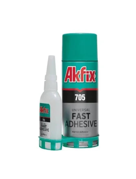 Akfix 705 Universal Fast Adhesive 100g/400ml Kit - Rising Sun FPV