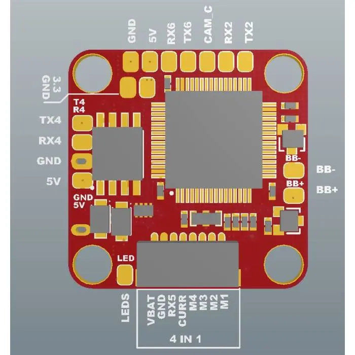 Heli-Nation Talon F7 V2 MPU6000 20x20 Flight Controller