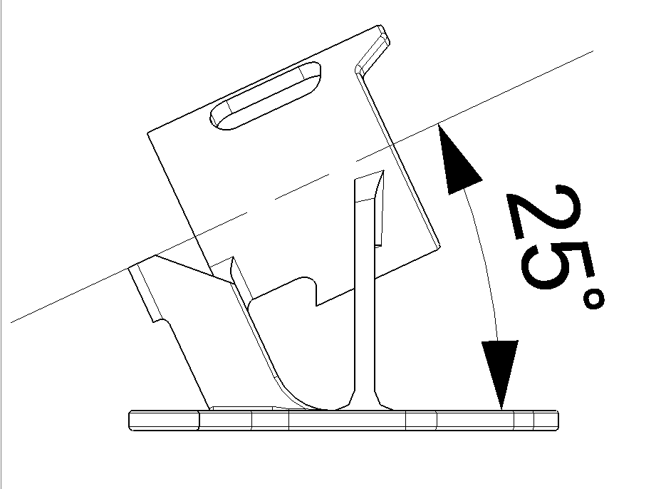 hdzero lux Camera mount bracket for Mobula6 and Mobula7 Freestyle HD