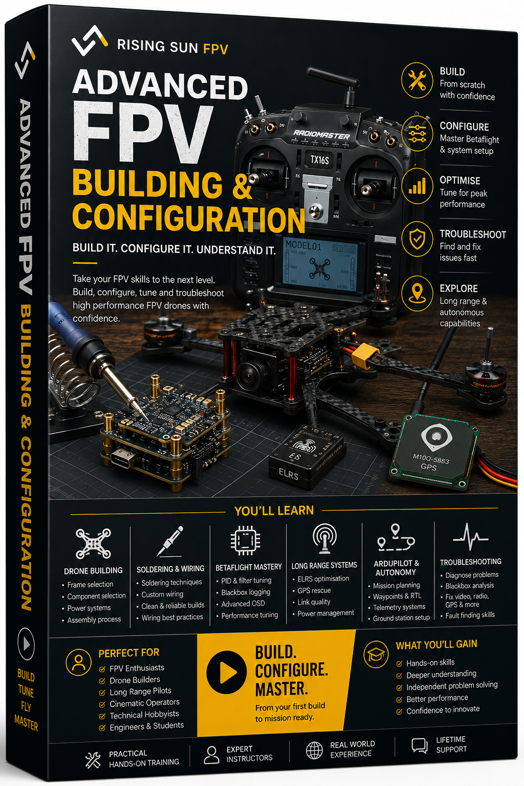 Lessons - ADVANCED FPV DRONE BUILDING & CONFIGURATION