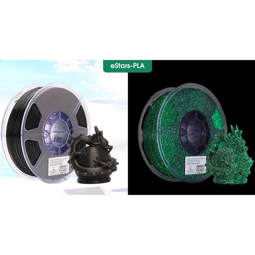 eSun eStar-PLA Galaxy Luminous 3D Print Filament 1.75mm 1kg