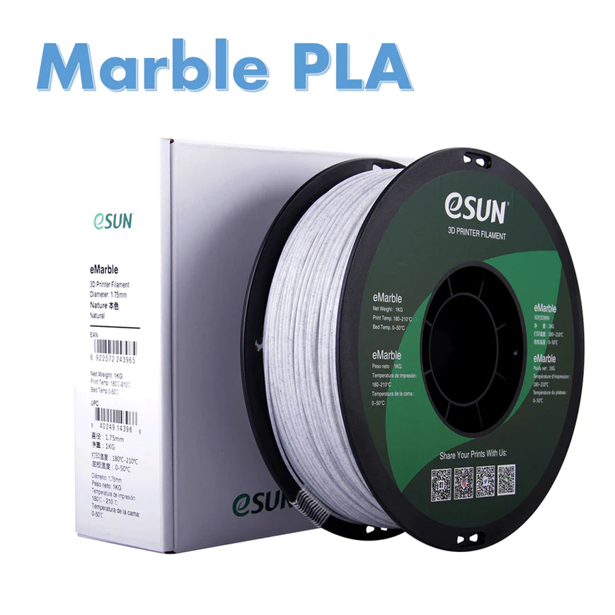 eSun Marble PLA 3D Print Filament 1.75mm 1kg