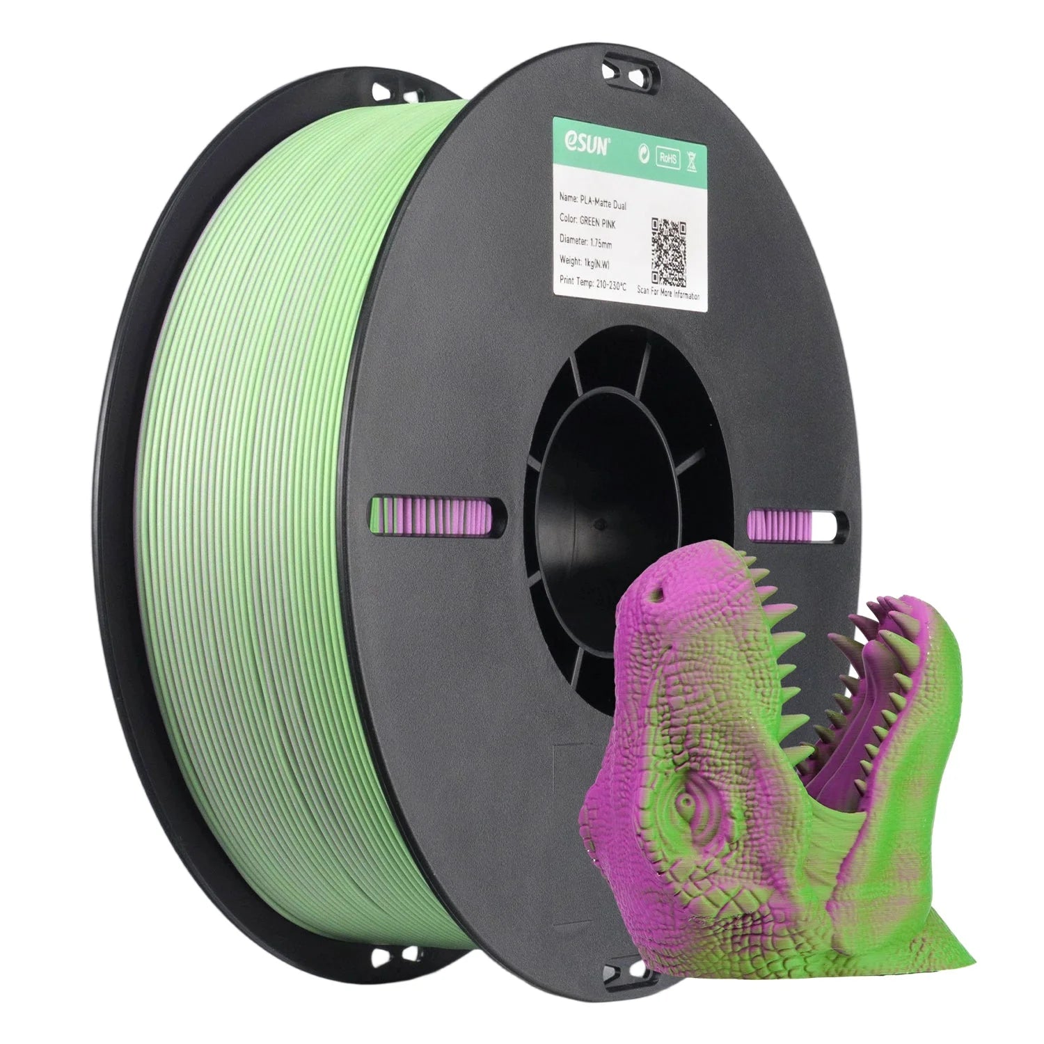 eSun Matte PLA 3D Print Filament 1.75mm 1kg