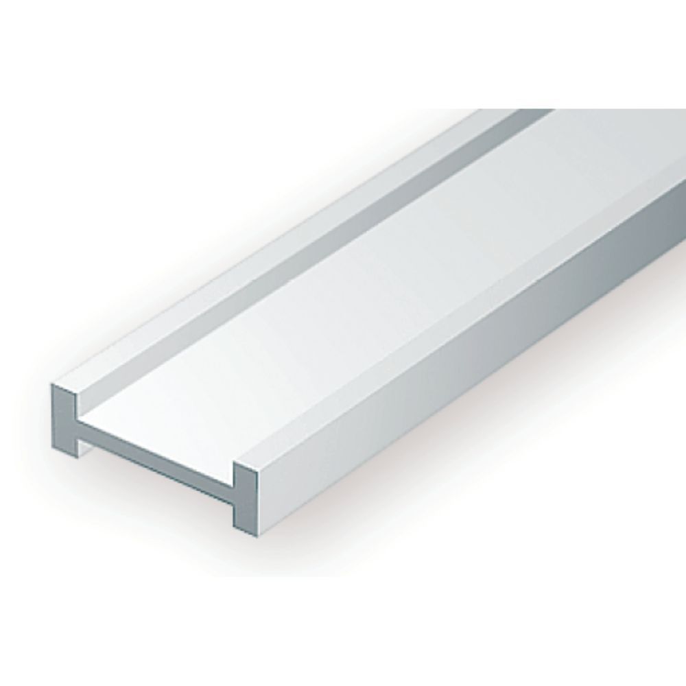 Evergreen 272 Styrene I-Beam .080 in (2.0 mm) (4 Pack)