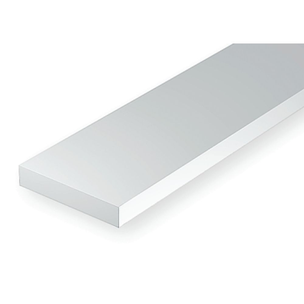 Evergreen 404 Styrene Strip .188 x .625 x 24 in (3 Pack)