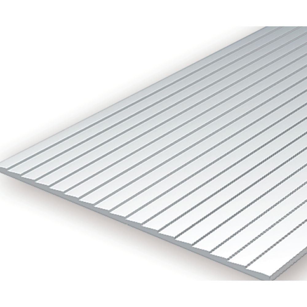 Evergreen 4051 Styrene Clapboard Siding, .050 in Spacing, 6 x 12 in