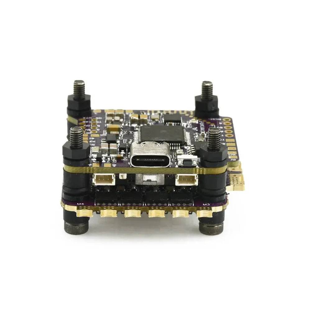 Flight Controller Double Stack Flycolor X-Tower 2 F7 Flight Controller Stack w/ Bluetooth LED 60A 3-6