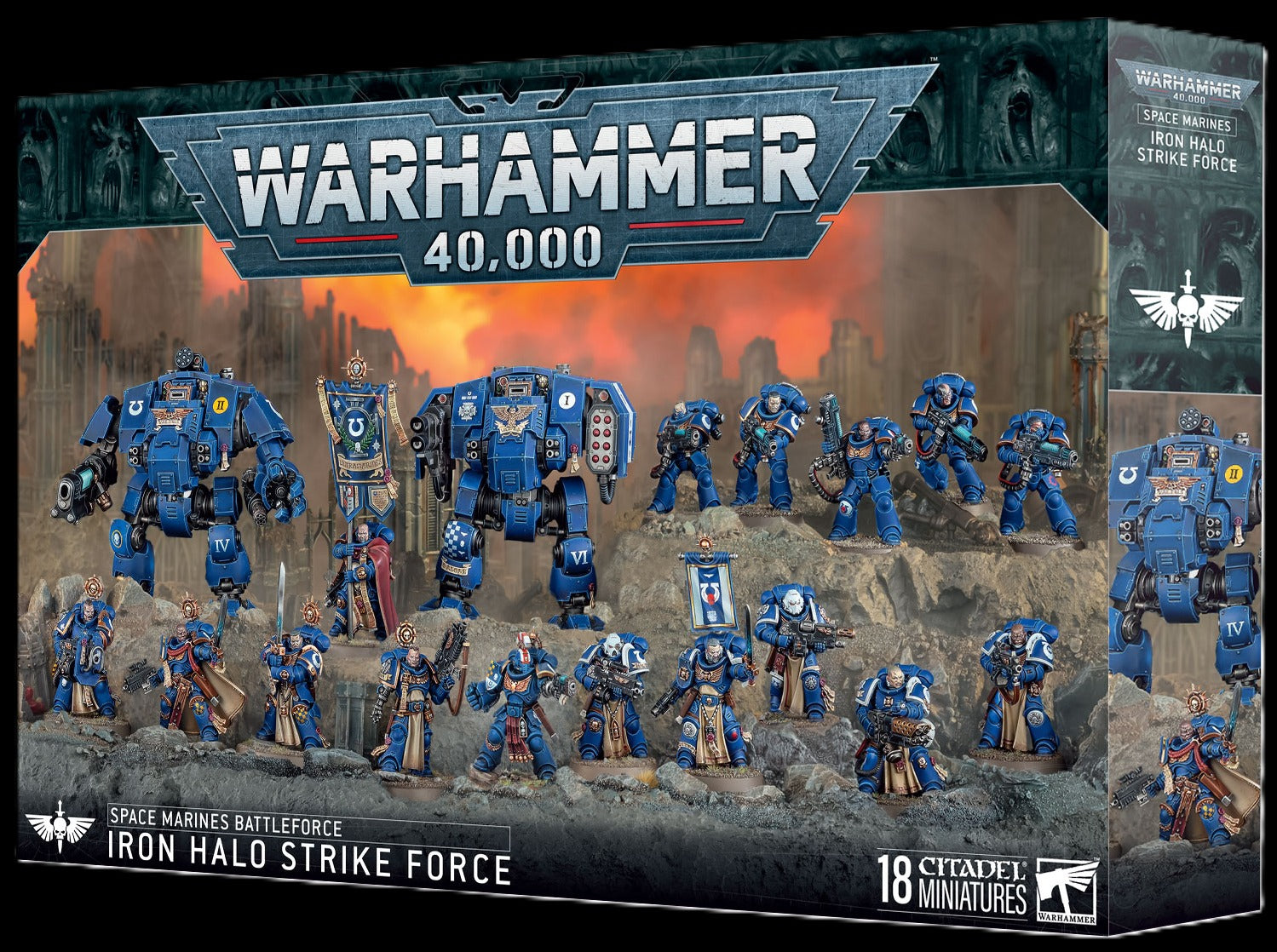 71-48 SPACE MARINES: IRON HALO STRIKE FORCE - Preorder This product will be released at 28 November 2025