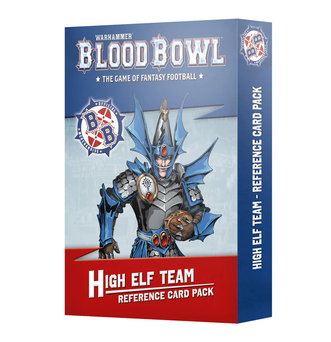 202-64 BLOOD BOWL:HIGH ELF TEAM REFERENCE CARDS