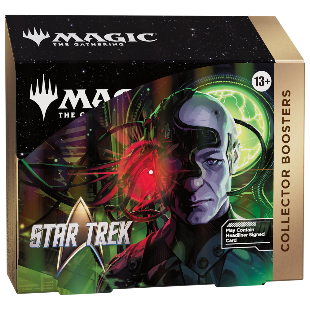 Magic Star Trek Collector Booster display