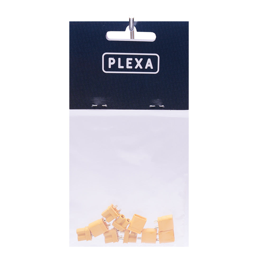 Plexa XT30 Female and Male Connectors (pack of 10)