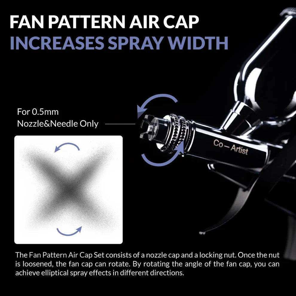Gaalheri Fan Pattern Air Cap