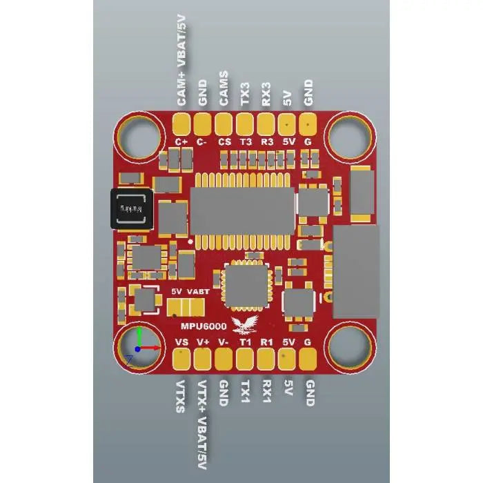 Heli-Nation Talon F7 V2 MPU6000 20x20 Flight Controller