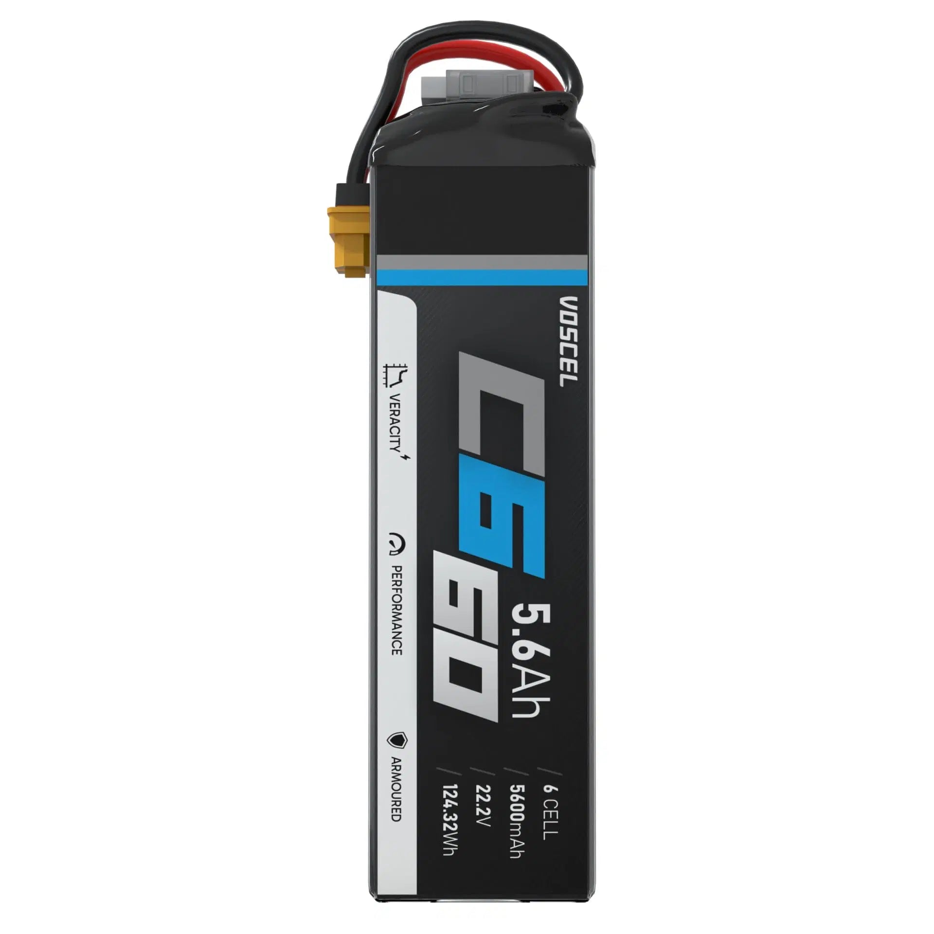 Voscel C660 5600mAh 6S 60C 22.2V 124.32Wh Battery with XT90