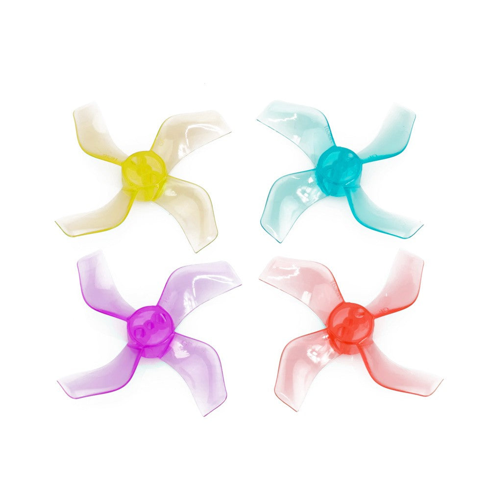 Gemfan 1636-4 40mm 4-Blade Whoop Propeller (1.5mm Shaft - Set of 8)