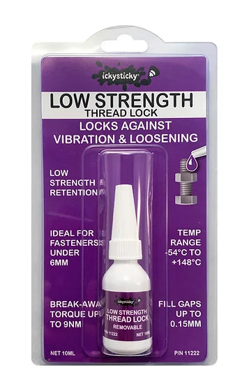 LOW STRENGTH THREAD LOCK 10ML