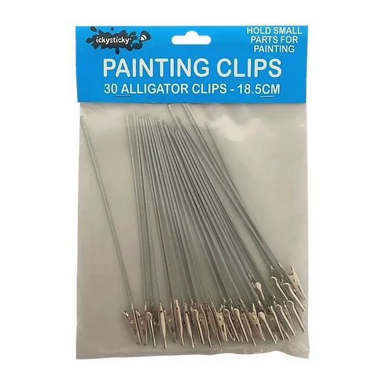 ICKYSTICKY PAINTING CLIPS 30PK