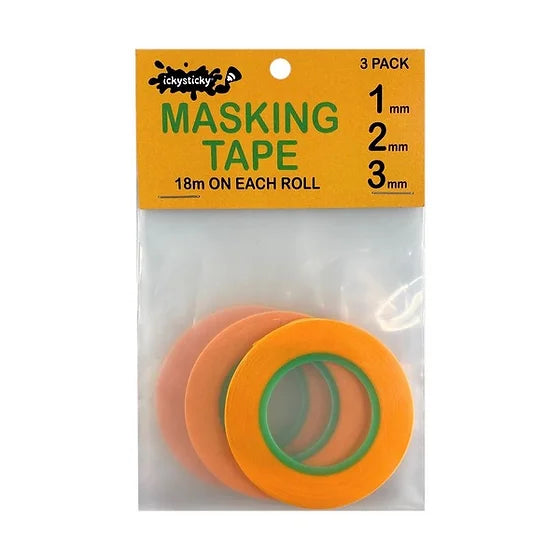 MASKING TAPE 1MM, 2MM, 3MM SET - Rising Sun FPV