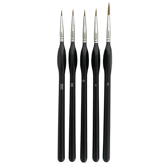 LANGHAO HAIR DETAIL PAINT BRUSH SET 3/0 - 2