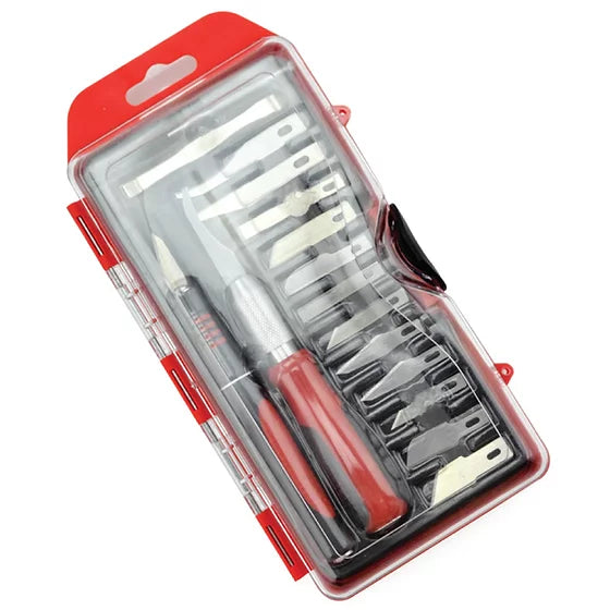 16 PIECE HOBBY KNIFE SET