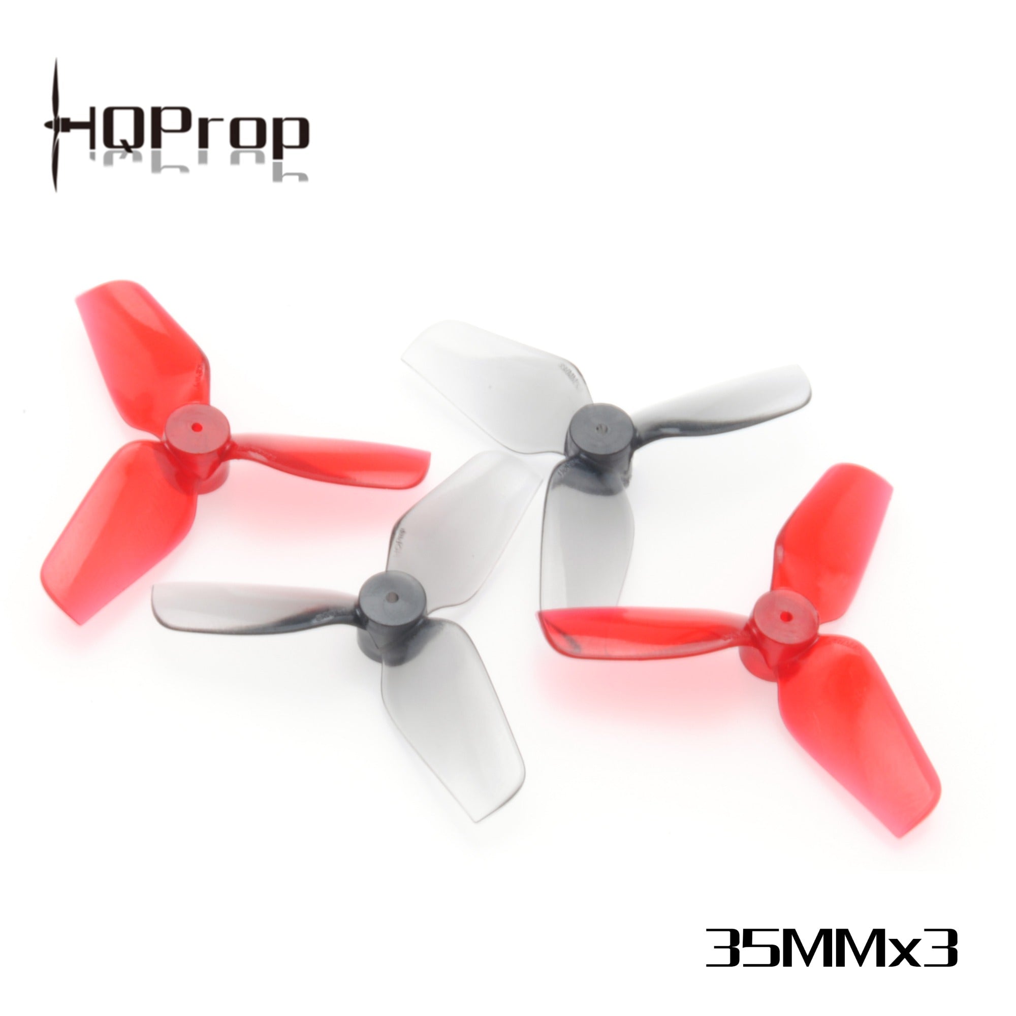 HQ Micro Whoop Prop 35MMX3 (2CW+2CCW)-Poly Carbonate-1MM Shaft