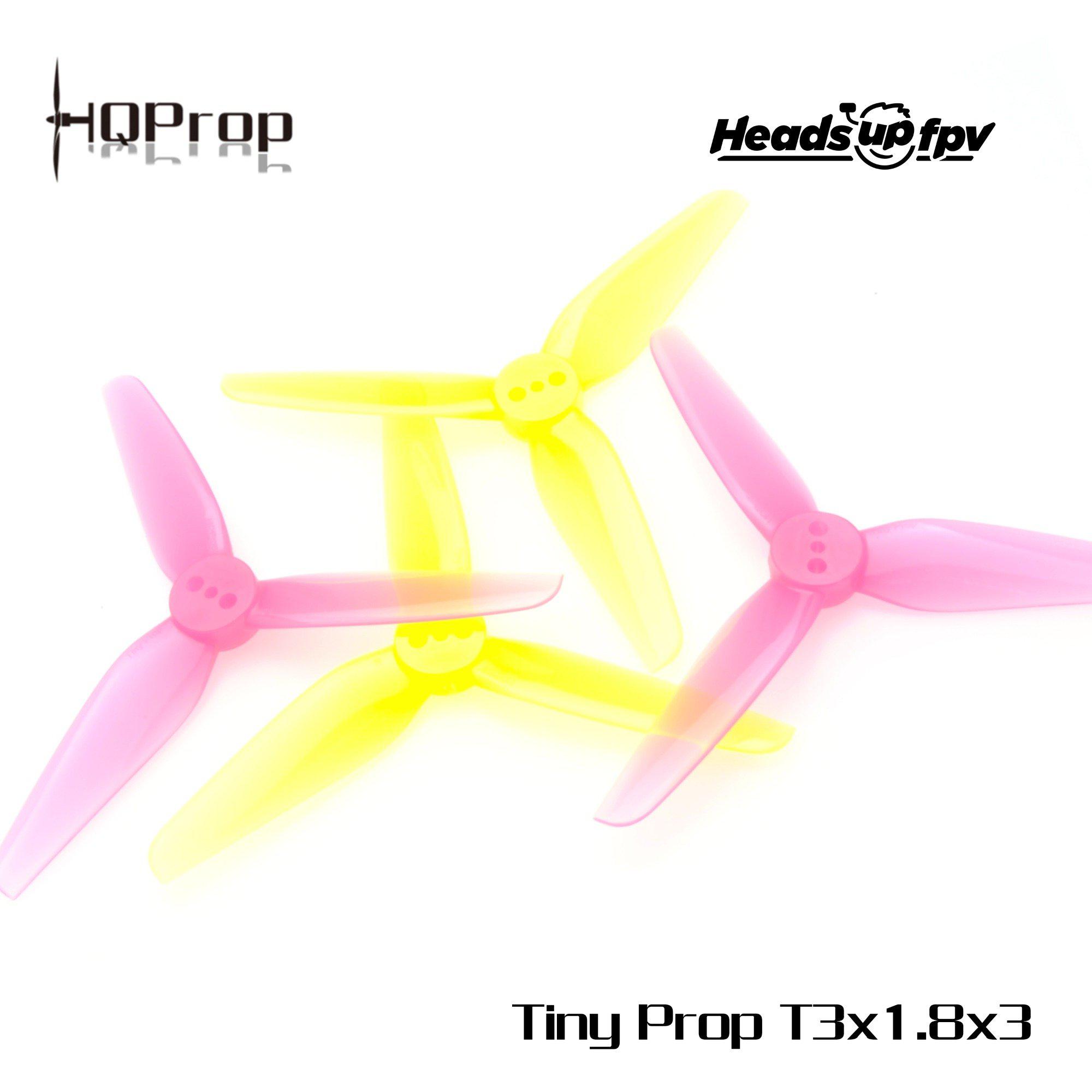 HQProp T3X1.8X3（2CW+2CCW)-Poly Carbonate-1.5MM