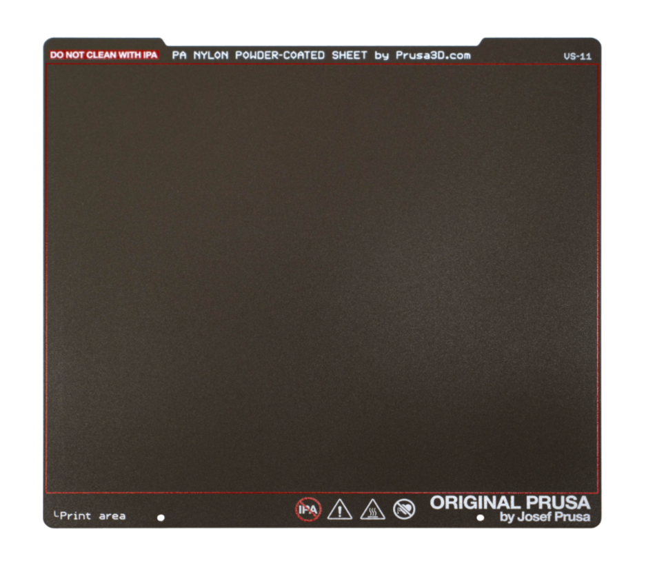 Prusa Double-sided Powder-coated PA Nylon Spring Steel Sheet MK3 MK4