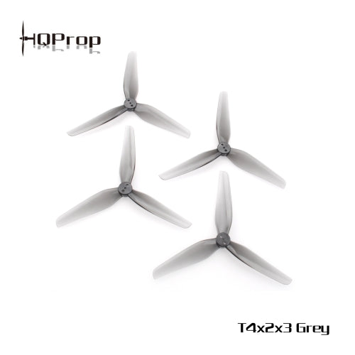HQ Durable Prop T4X2X3 Grey （2CW+2CCW)-Poly Carbonate
