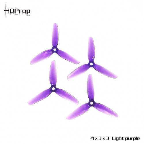 HQ Durable Prop 4X3X3 (2CW+2CCW)-Poly Carbonate - Rising Sun FPV