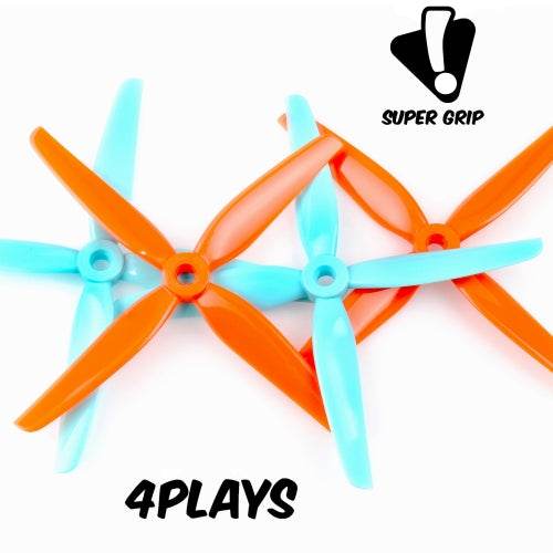 Ummagawd 4Play Prop Gulf (2CW+2CCW)-Poly Carbonate - Rising Sun FPV