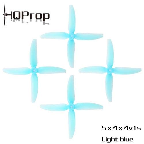 HQ Durable Prop 5X4X4V1S (2CW+2CCW)-Poly Carbonate - Rising Sun FPV
