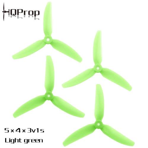 HQ Durable Prop 5X4X3V1S (2CW+2CCW)-Poly Carbonate - Rising Sun FPV