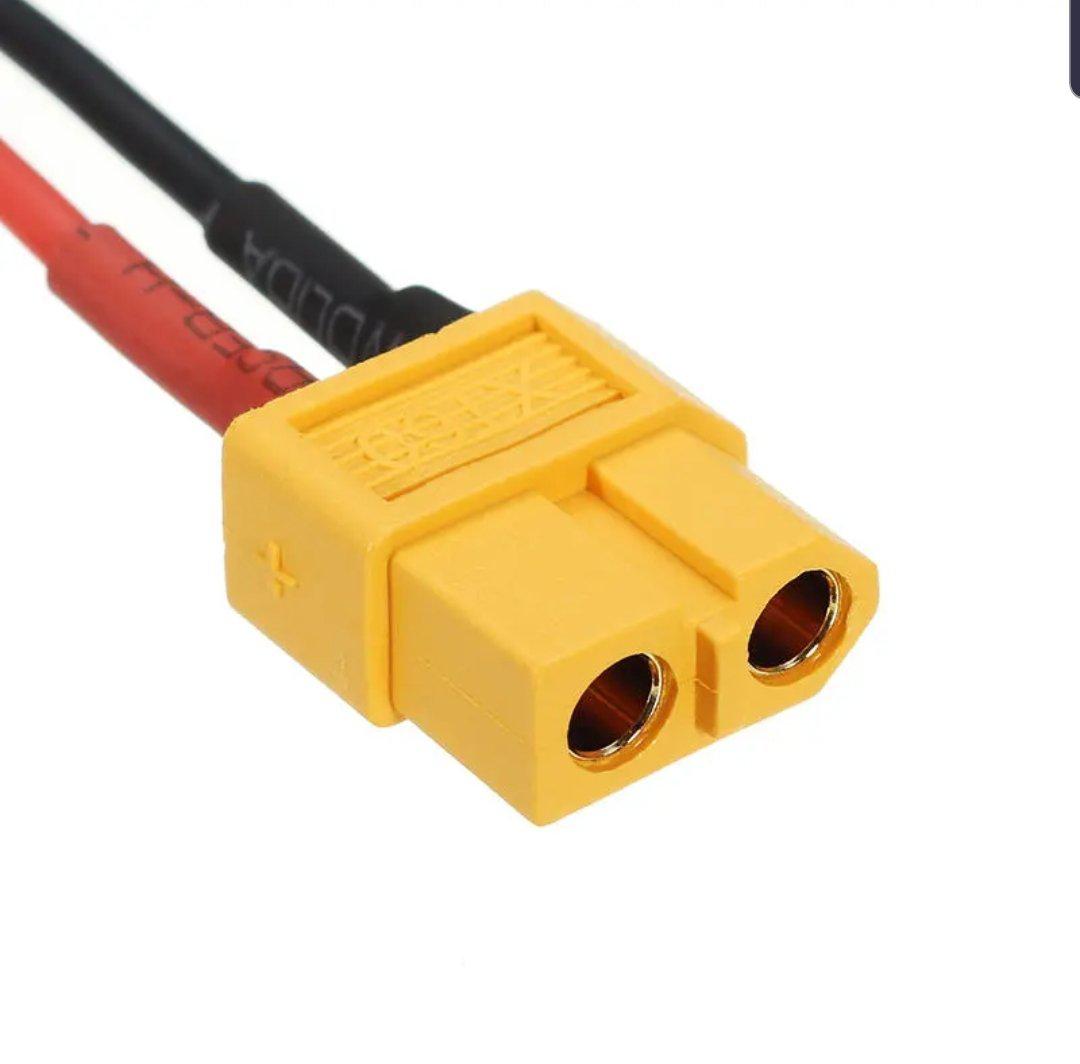 XT60 Female Plug to XT30 Male Plug Cable