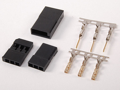 Servo Terminals Gold Plated - Futaba Style