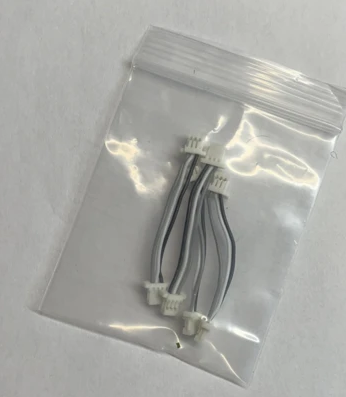 Tinys LEDS - 5v LED Silicone Cable Kit (8x 35mm)