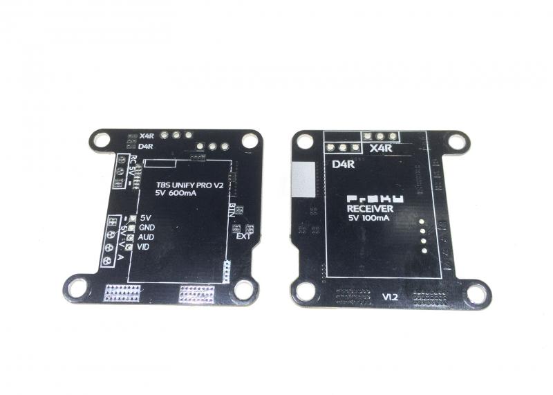 TBS UNIFY 5V / FrSky RX Mounting Board