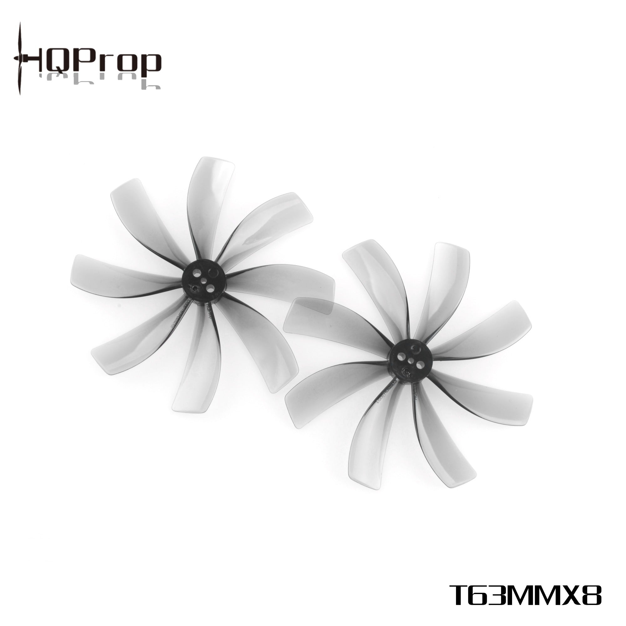 HQProp T63MMX8 Light Grey (2CW+2CCW)-Poly Carbonate