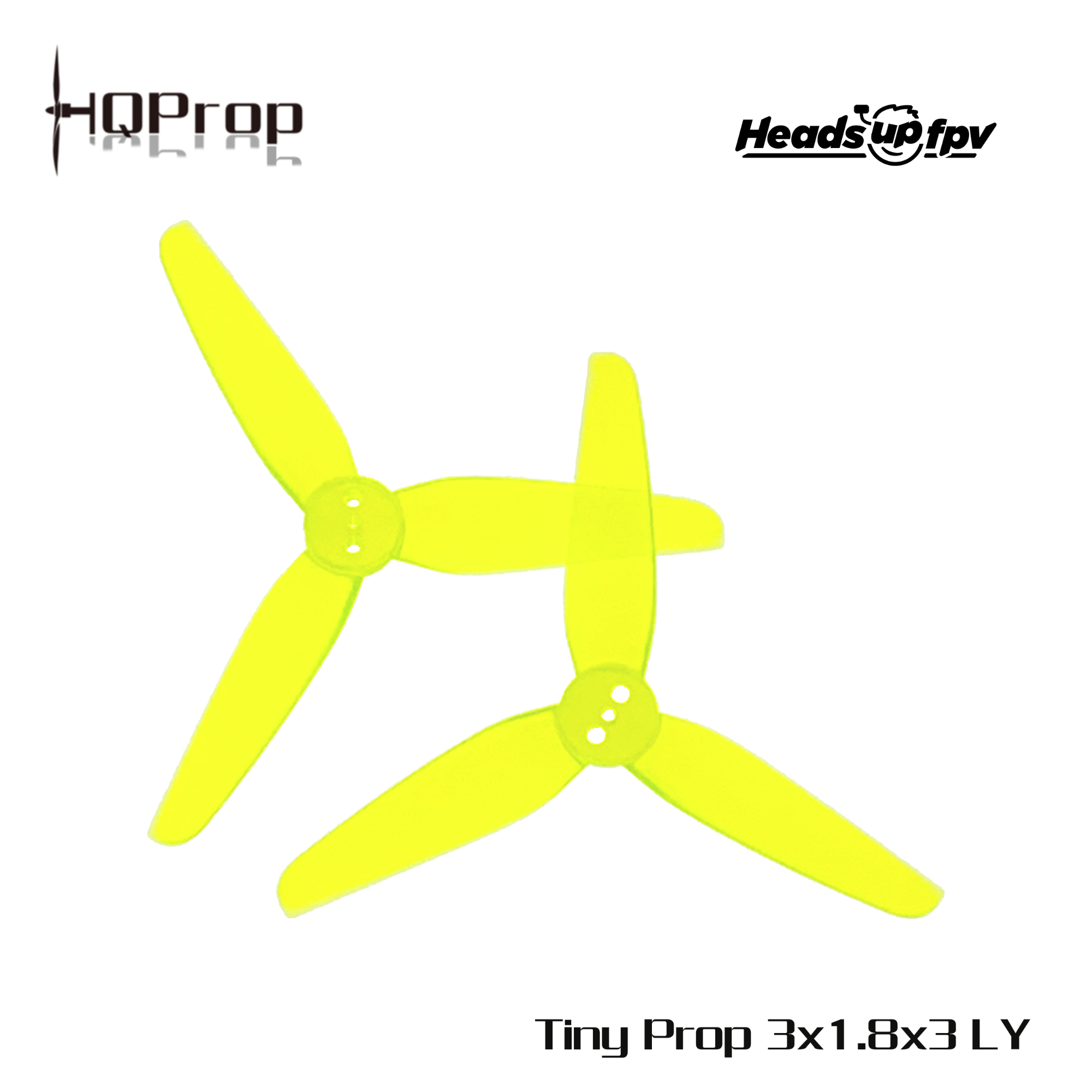 HQProp T3X1.8X3（2CW+2CCW)-Poly Carbonate-1.5MM