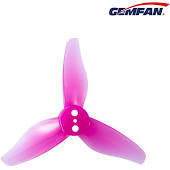 Gemfan Flash Durable Tri Blade 2023 1mm/1.5mm Shaft Propellers CW/CCW 1 Pack (8 Pieces)