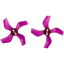 Gemfan 1636-4 40mm 4-Blade Whoop Propeller (1.5mm Shaft - Set of 8)