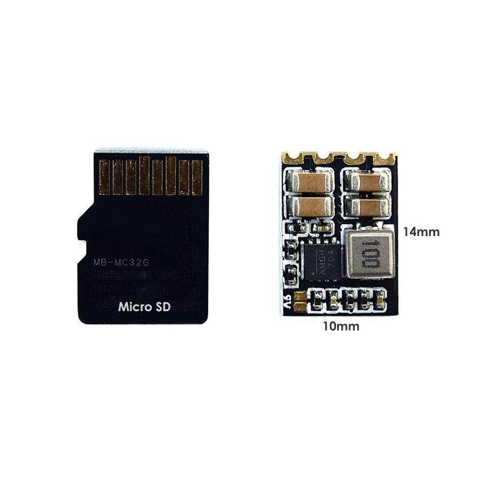 MatekSYS MICRO BEC 6~30V to 5V/9V-ADJ, 3pcs/unit - Rising Sun FPV